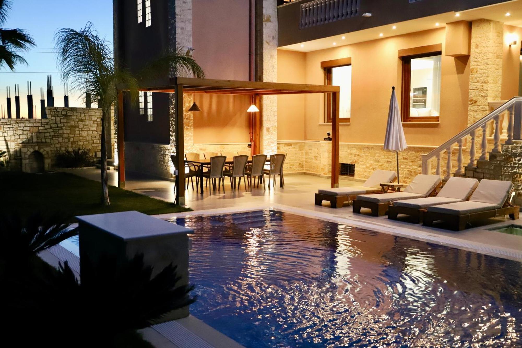Green Villa With Private Pool Durres Bagian luar foto